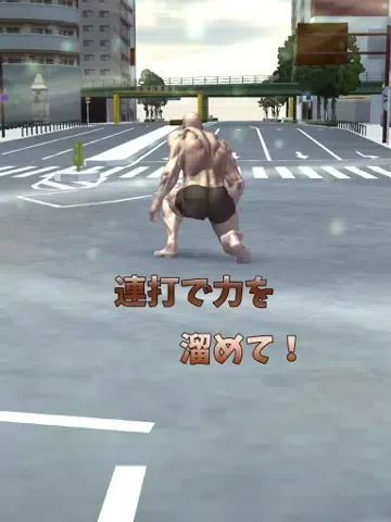Muscle Brother Hi Jump! iPad  Screenshots