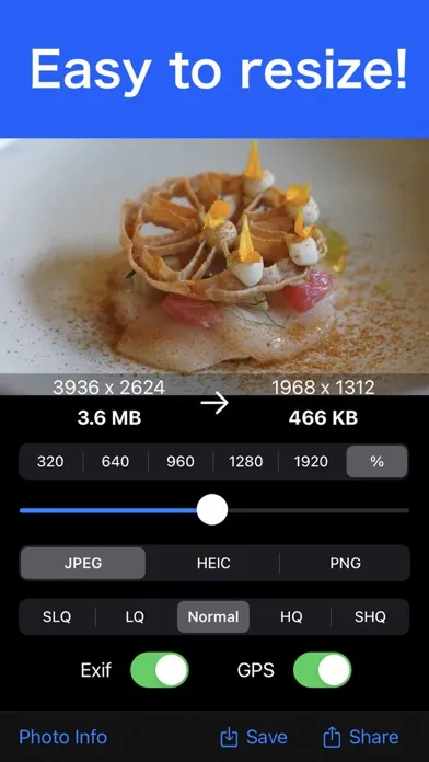 Tangkapan skrin Easy Photo Compressor