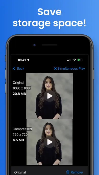 Easy Video Compressor سکرین شاٹس