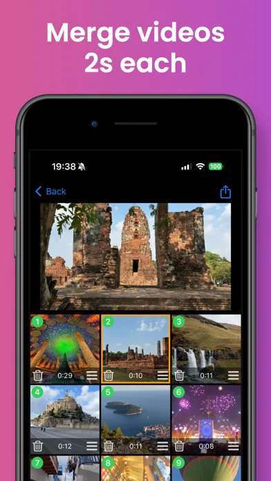 Tangkapan skrin Easy Video Merger