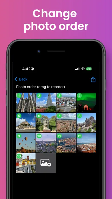 Photos to SlideShow Video Screenshots