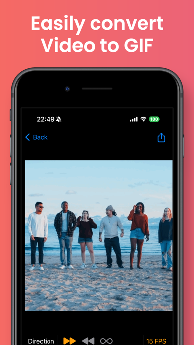 Video To GIF Converter Tool应用截图