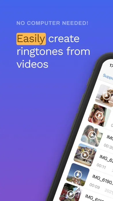 Video to Ringtone Ekran Görüntüleri