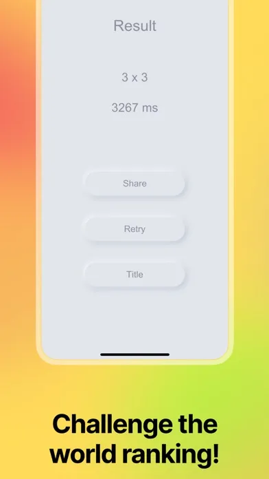 Tap Numbers Speed Test Screenshots