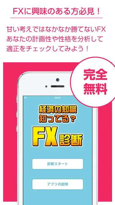 صور FX診断 あなたの適性を簡易チェック！