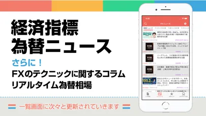Capturas de tela do FXニュースまとめ速報アプリ | 為替情報を気軽にチェック