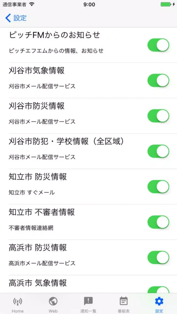 KATCH&Pitch 地域情報 of using FM++ Screenshots