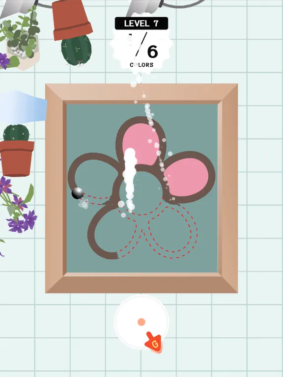 Tangkapan skrin GravityDraw 2D iPad 