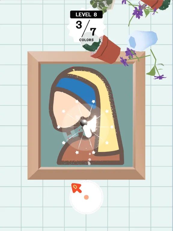 Tangkapan skrin GravityDraw 2D iPad 