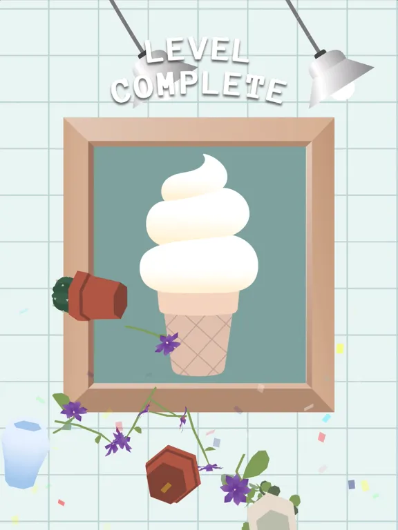 Tangkapan skrin GravityDraw 2D iPad 