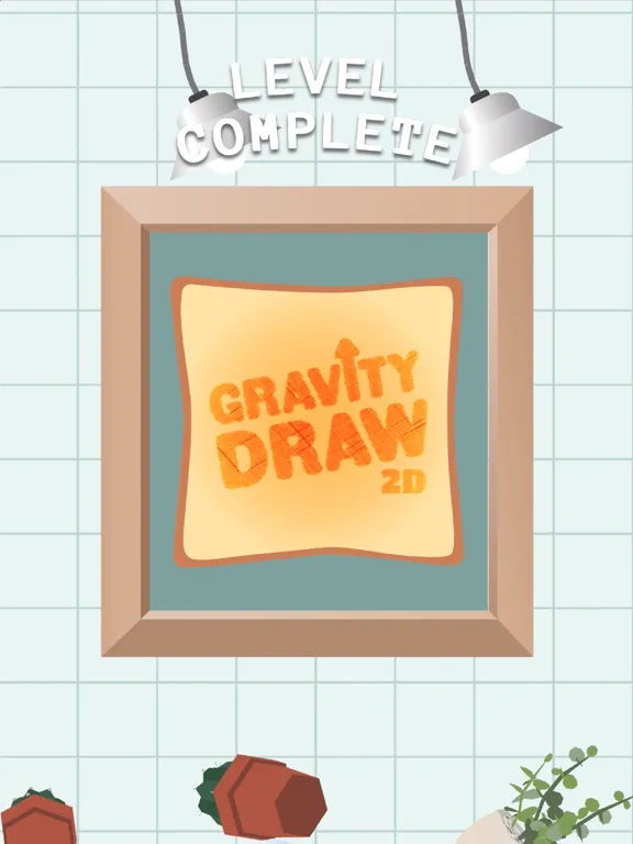 Tangkapan skrin GravityDraw 2D iPad 
