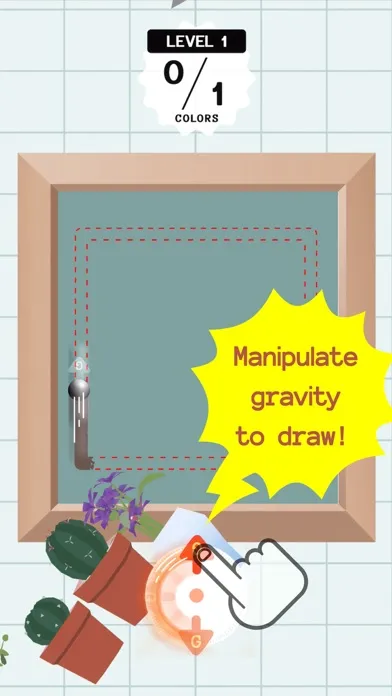 Tangkapan skrin GravityDraw 2D