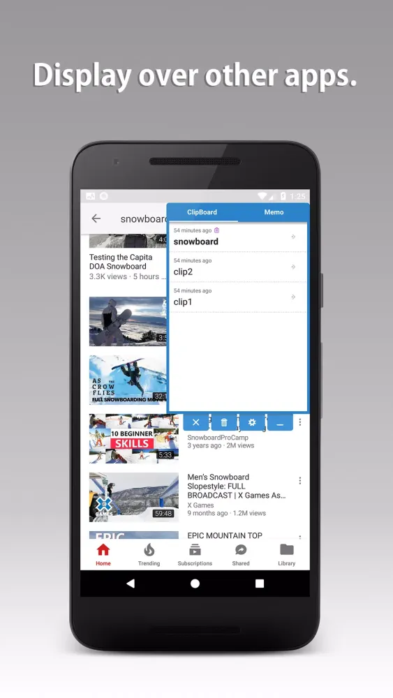 Clipboard Screenshots