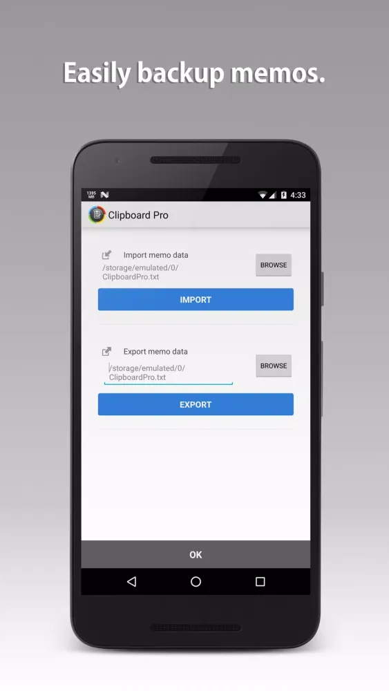 Clipboard Screenshots