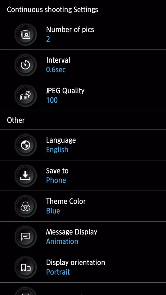 HD Camera Pro स्क्रीनशॉट