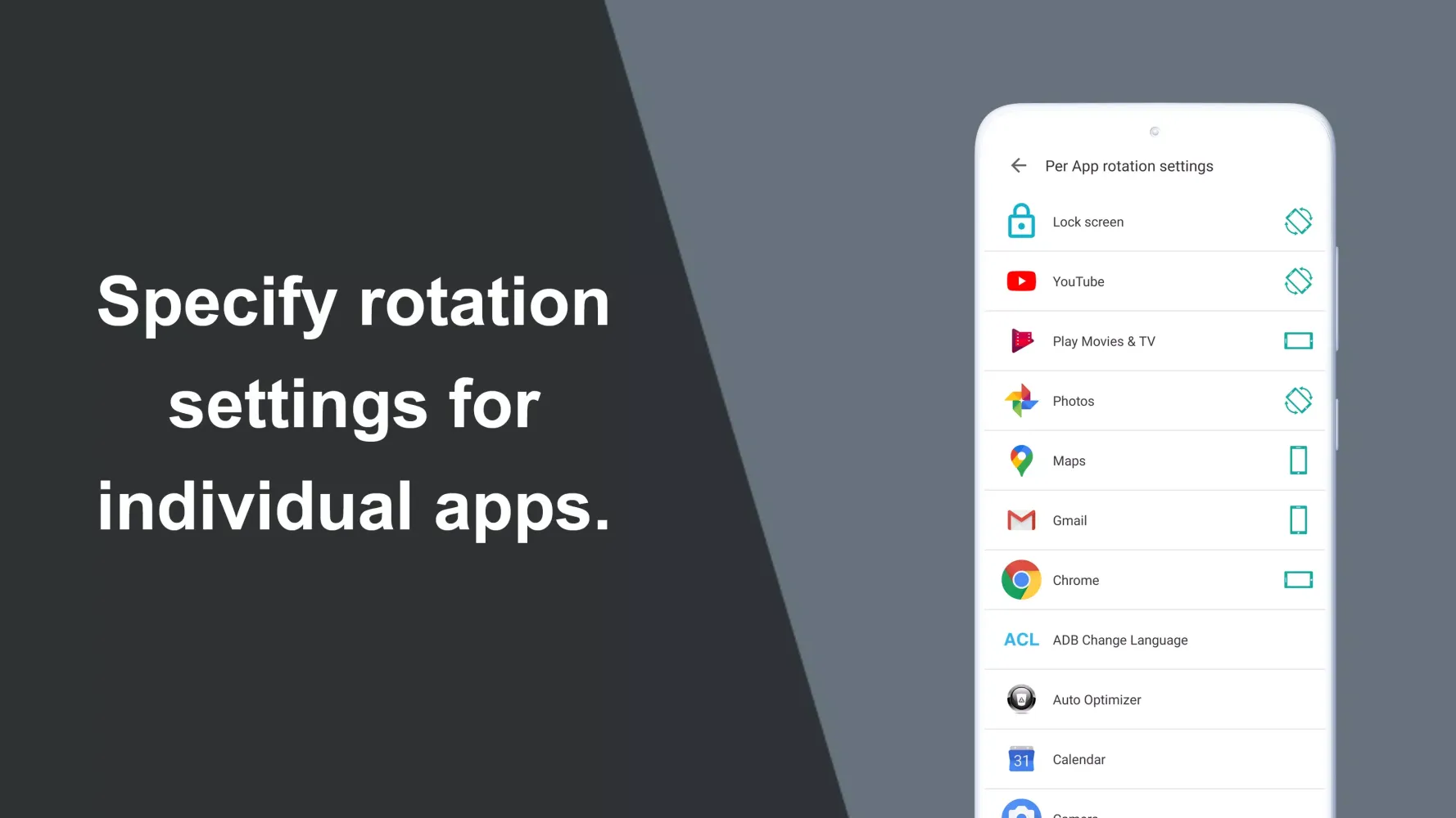 Rotation Control Ekran Görüntüleri
