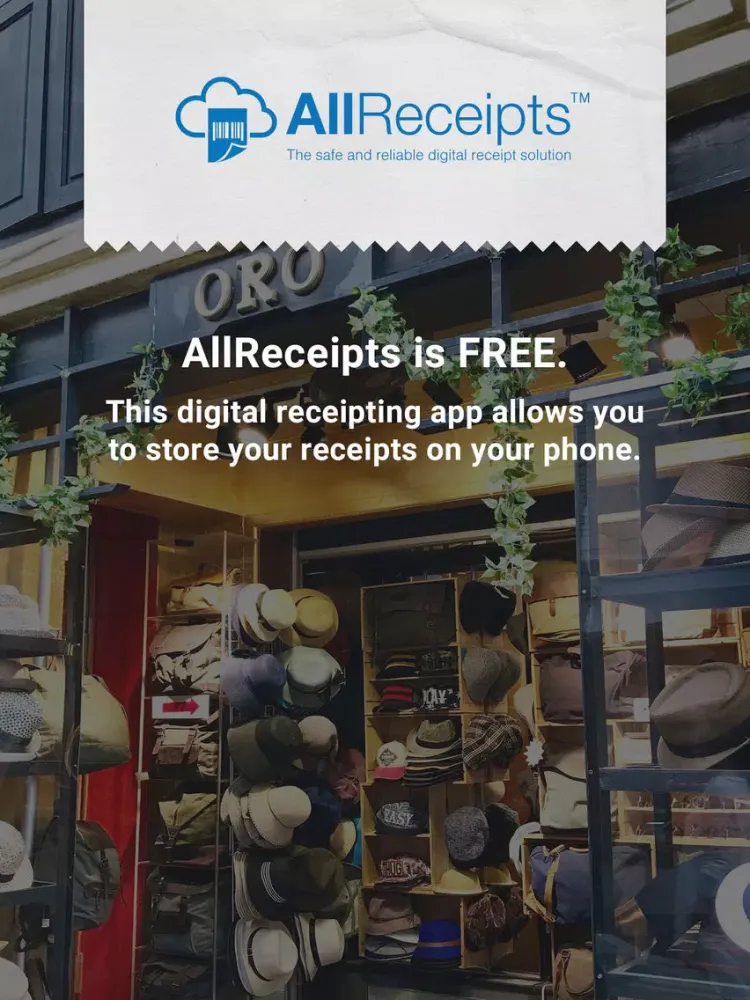 AllReceipts iPad  Ekran Görüntüleri