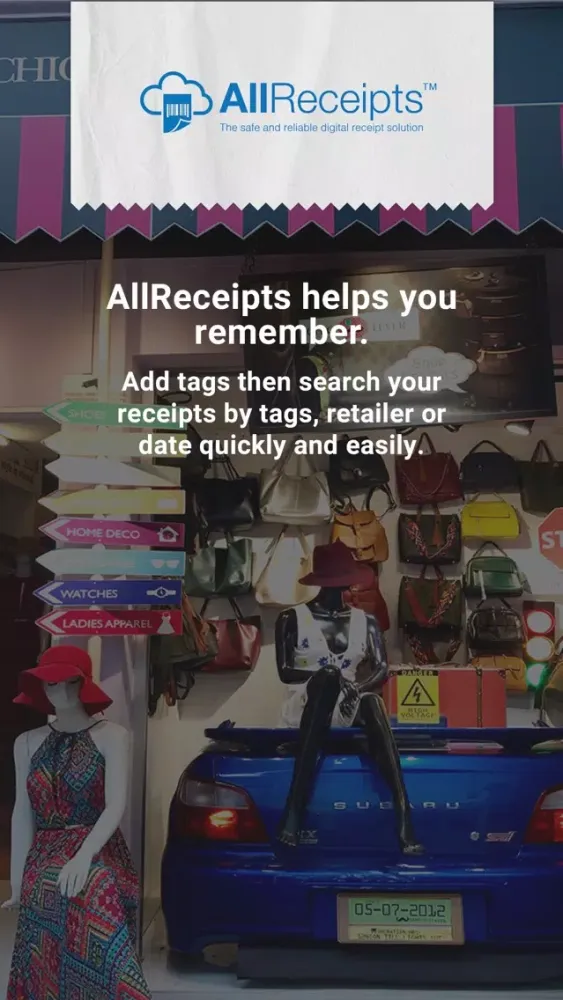 AllReceipts Ekran Görüntüleri