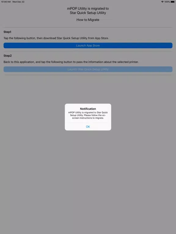 Screenshot di mPOP Utility iPad 