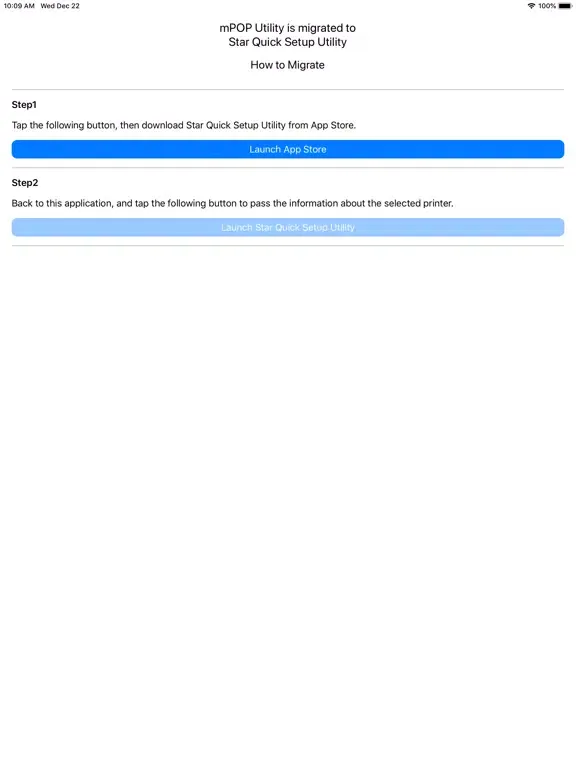 Screenshot di mPOP Utility iPad 