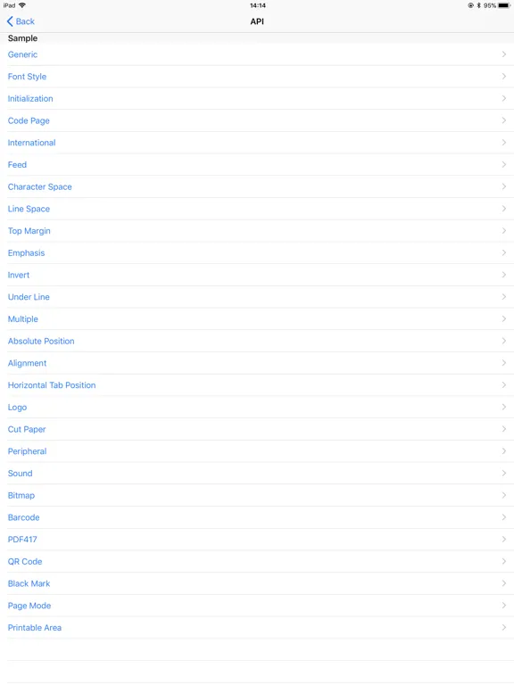 StarPRNT SDK iPad  Screenshots