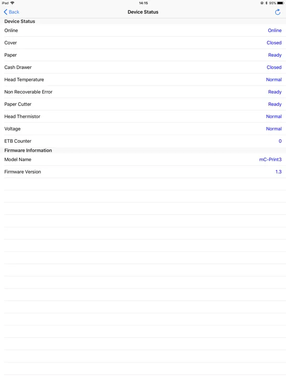 StarPRNT SDK iPad  Screenshots