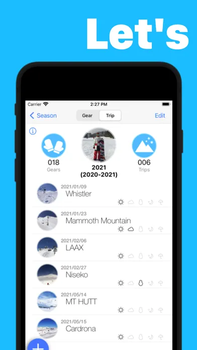 SnowTracks سکرین شاٹس