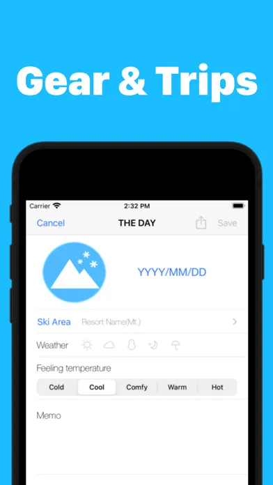 SnowTracks سکرین شاٹس