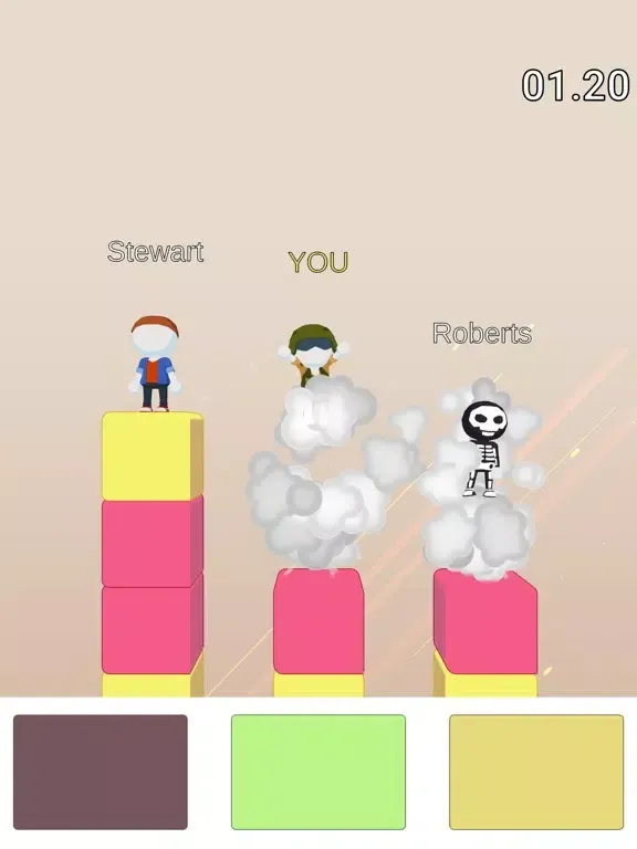 Capturas de tela do Color Typing iPad 