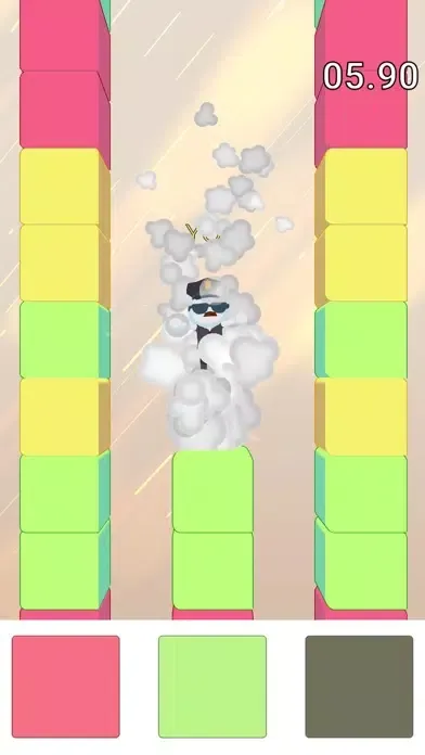 Capturas de tela do Color Typing