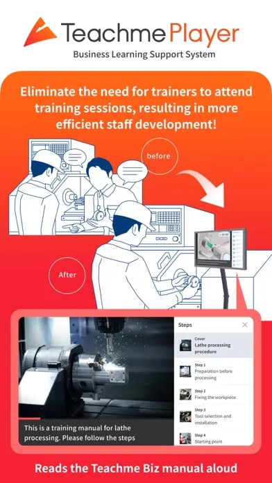 Teachme Player Screenshots