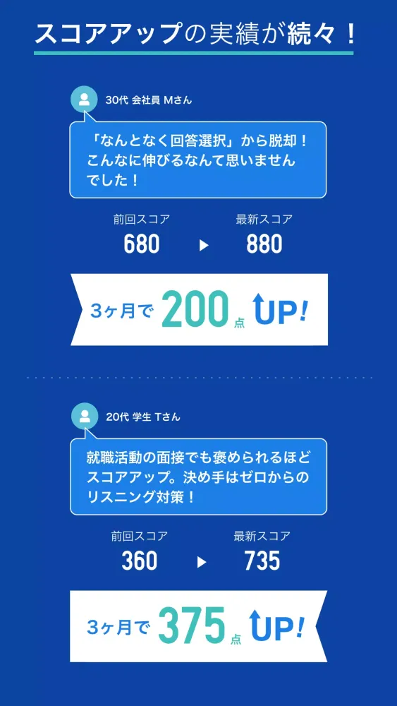 TOEIC®L&Rテスト対策 -スタディサプリENGLISH Screenshots