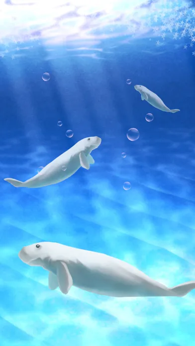 Tangkapan layar Aquarium dugong simulation