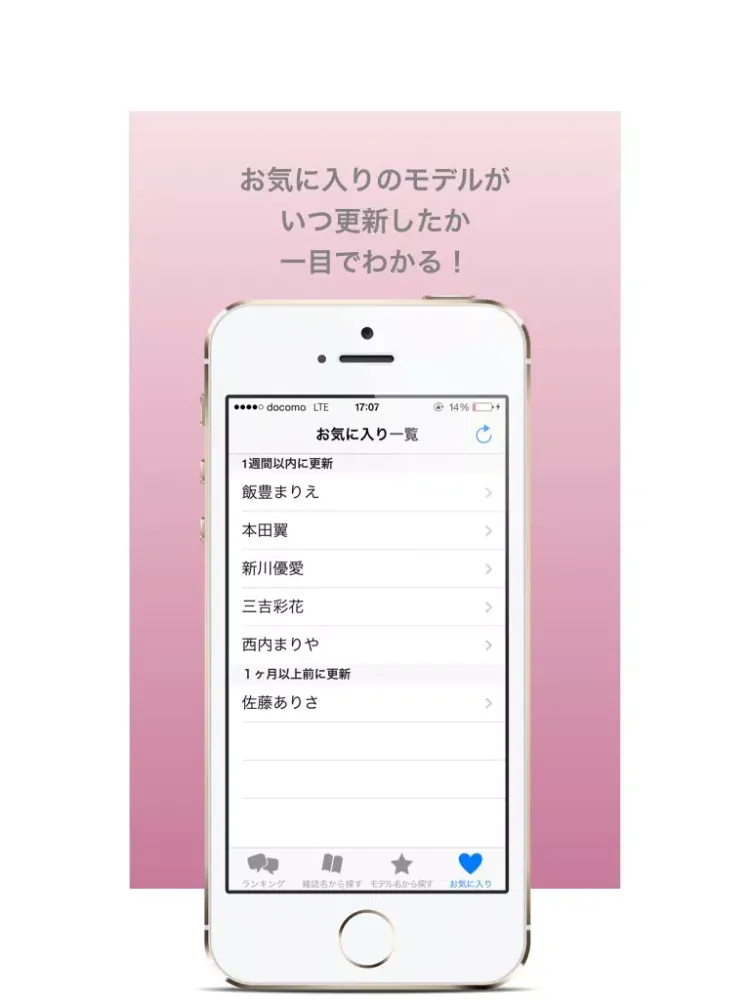 モデルBlogカタログ iPad  Screenshots