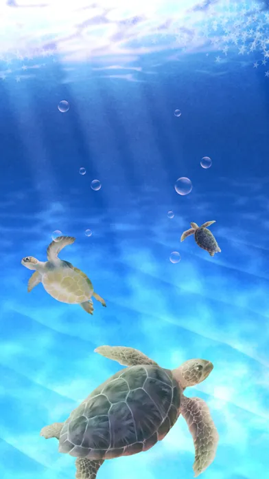 Tangkapan layar Aquarium Sea Turtle simulation game