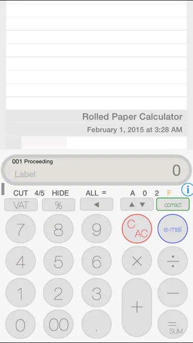 تصاویر Rolled Paper Calculator Flat