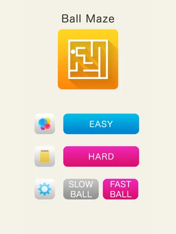 Ball Maze Game iPad 應用截圖