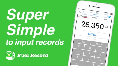 Fuel Record: Mileage Log App应用截图