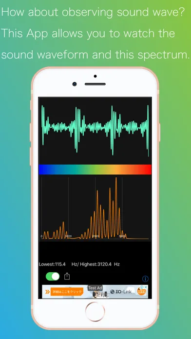 Sound Oscilloscope Ekran Görüntüleri