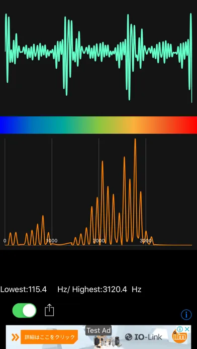 Sound Oscilloscope Ekran Görüntüleri