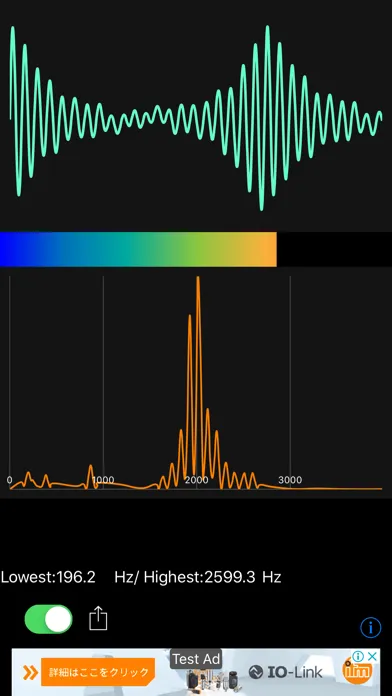 Sound Oscilloscope Ekran Görüntüleri