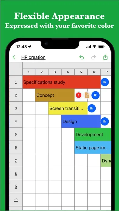 iGanttChart: Gantt Chart App应用截图