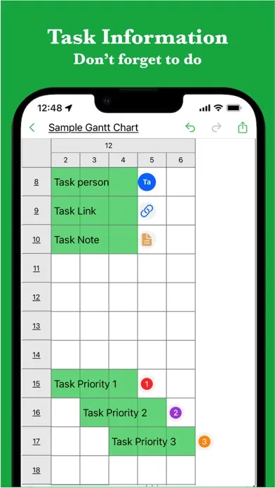 iGanttChart: Gantt Chart App应用截图