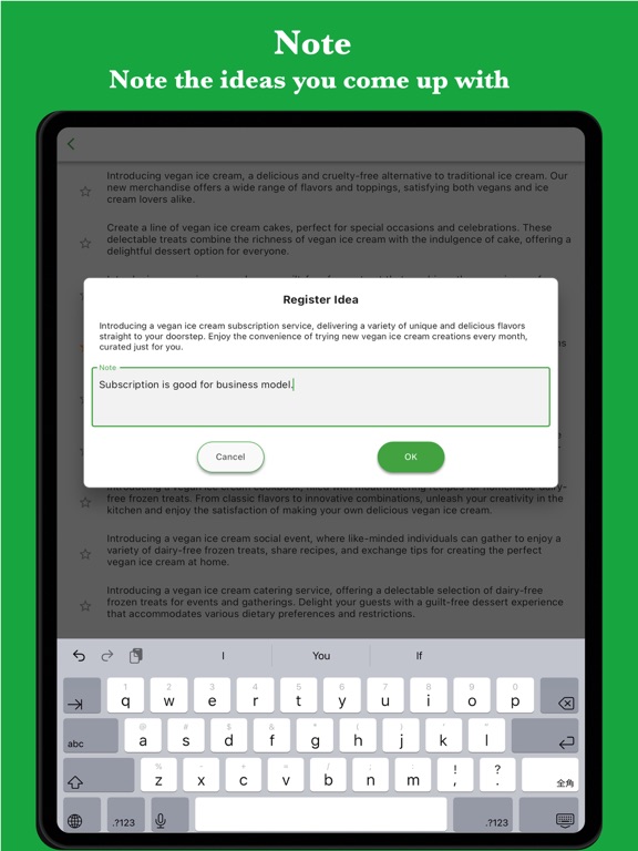 ภาพหน้าจอของ Idea AI - Blend Key Concepts iPad 