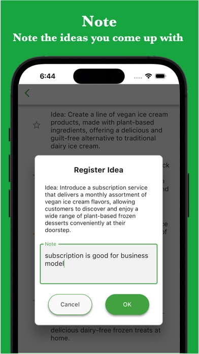 ภาพหน้าจอของ Idea AI - Blend Key Concepts