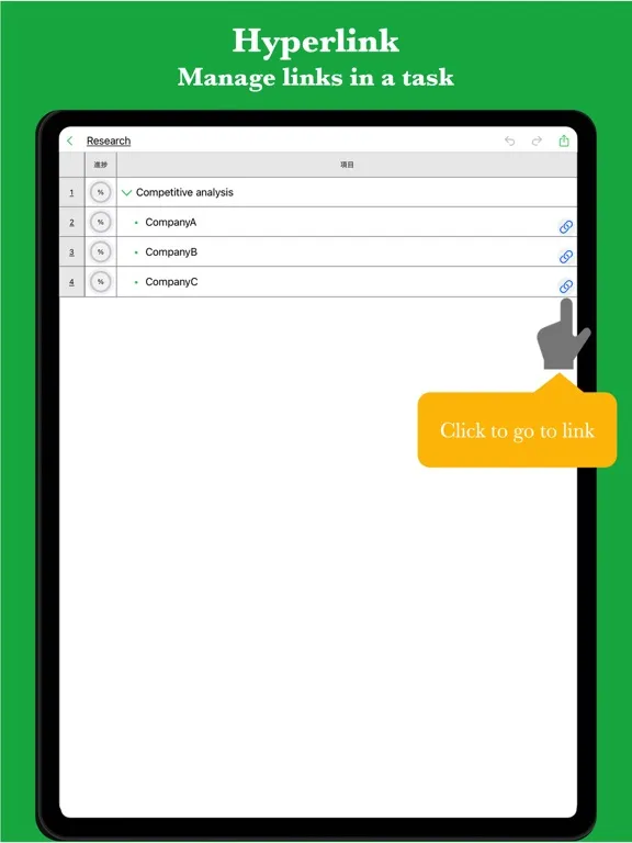 Smart Todo - hierarchy task iPad 应用截图