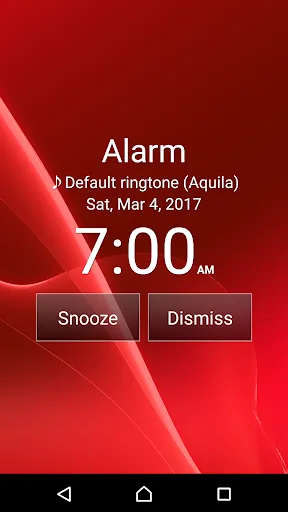 Tangkapan layar Smart Alarm (Alarm Clock)