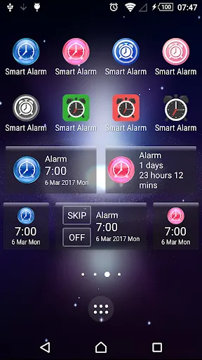 Tangkapan layar Smart Alarm (Alarm Clock)