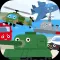 app for kids - Fighting and Working Vehicle