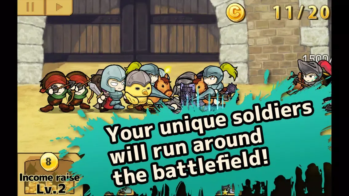 Capturas de pantalla de King of the Soldiers:TCG&TD